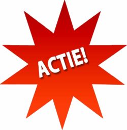 Actie v/d maand