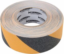 set van 2  Fixman Antislip tape  18 meter zwart/geel