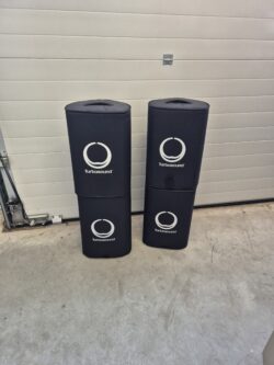 4x Turbosound milan M10 met hoes (+ 1x spare en onderdelen )