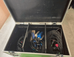 2x Kabelcase gevuld (technocases)